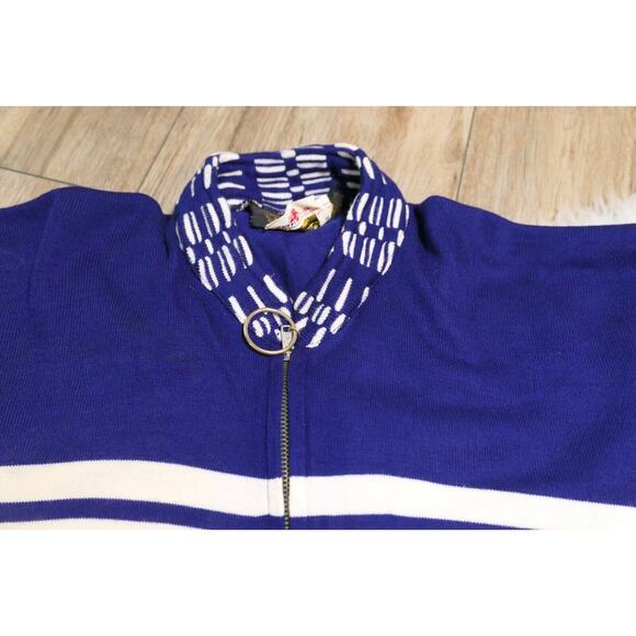 VINTAGE King of the Ponchos Country Place Women Zipper Poncho Cape Fringe Sz 12 - Picture 5 of 16